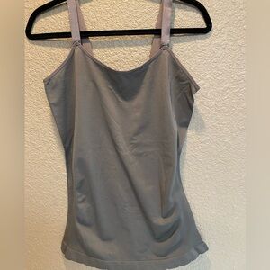 I/A gray stretch shell, one size.